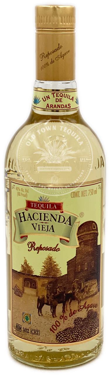 Hacienda Vieja Tequila Reposado 750ml - Old Town Tequila