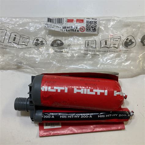 (1) New Hilti HIT-HY 200-A #2022791 11.1 | Grelly UK