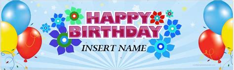 Birthday Banner Templates for MS Word | Formal Word Templates