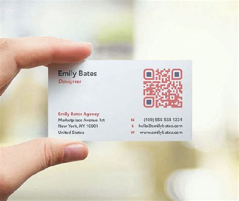 14 QR Code Business Card Templates Design Ideas, 42% OFF