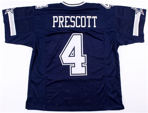 Dak Prescott Cowboys On-Field Style Custom Stitched Jersey (Size XL ...