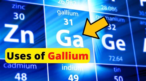 Gallium | Gallium Liquid Metal | Gallium Kya Hai | Uses of Gallium - YouTube