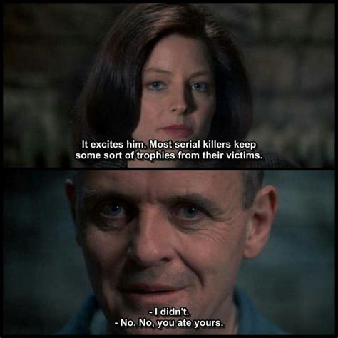 Hannibal Lecter. The Silence of the Lambs. | Movie quotes, Film quotes ...