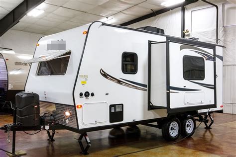 New 2016 21FBRS Lightweight Slide Out Micro Lite Travel Trailer Camper ...