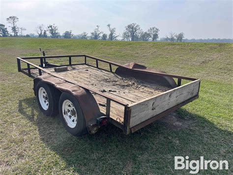 2000 Outlaw Trailers 12' T/A Utility Trailer BigIron Auctions