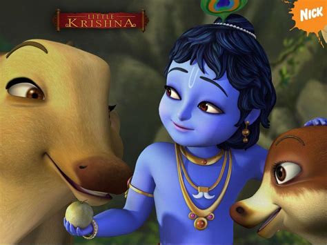 Lord Krishna With Cow High Resolution Wallpapers