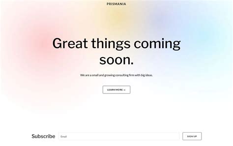 Coming Soon Website Templates | GoDaddy