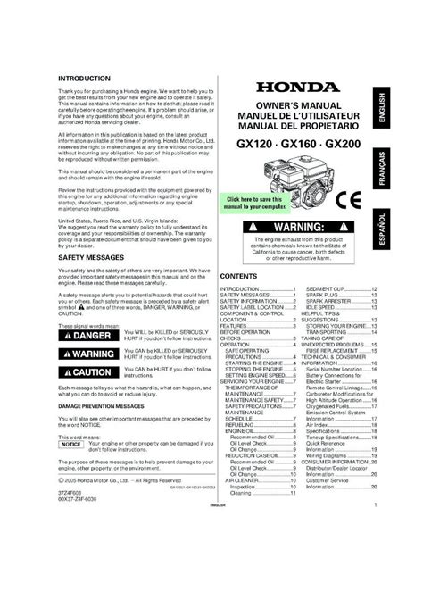 (PDF) Honda GX200 engine manual - DOKUMEN.TIPS