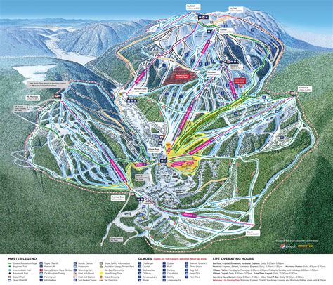 Sun Peaks Resort Trail Map | SkiCentral.com