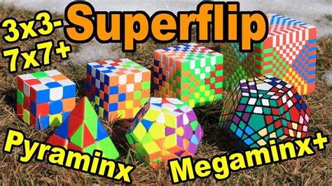 How to Superflip ANY Cube: Easiest Methods! - YouTube