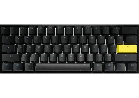 Ducky One 2 Mini Blackout mechanical keyboard - Small yet Complete, 60 ...