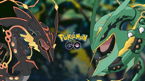 Legendary Pokemon Rayquaza Shiny