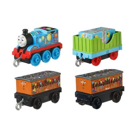 Thomas & Friends TrackMaster Push Along Trains, Celebration Time 4-Pack - Walmart.com - Walmart.com