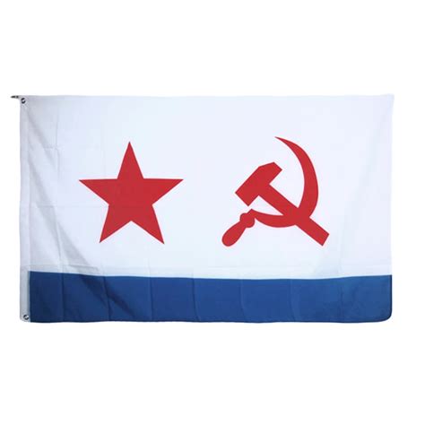 USSR Soviet Navy Flag 90*150 CM High end Polyester Soviet Flag Russian ...