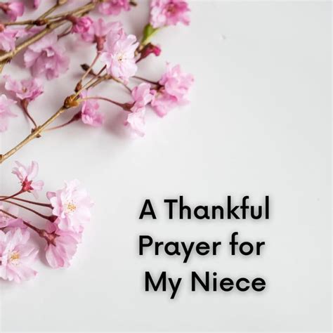 Prayer For My Niece: 8 Prayers And Blessings For Nieces - Hope Filled Faith