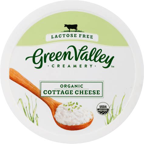 Green Valley Creamery Cottage Cheese, Lactose Free, Organic (12 oz) - Instacart