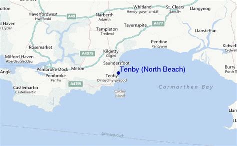 Tenby (North Beach) Previsiones de Olas e Boletín de Surf (Wales - Pembrokeshire, UK)