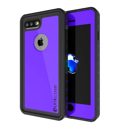 PunkCase® StudStar Purple Apple iPhone 7S Plus/7 Plus Waterproof Case – PunkCase® CA