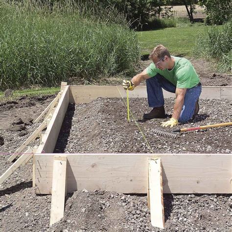 Successfully: Diy gravel shed foundation