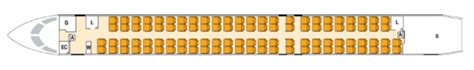 Bombardier CRJ1000 Seat Map - Seating Chart | FlyRadius