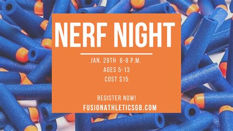 Nerf Night - Fusion Athletics