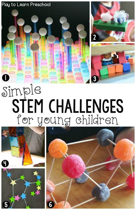 10 Fun STEM Challenges for Preschoolers