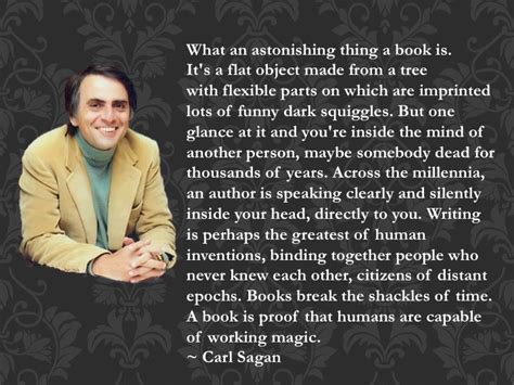 Carl Sagan on books