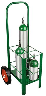 Oxygen Cylinder Carts for Multiple Tanks • CCR Medical, Inc.