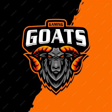 Premium Vector | Goat mascot logo esport gaming