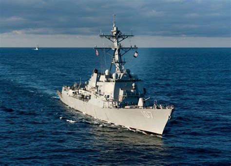 USS Gravely (DDG 107) - 2009 | Navy ships, Warship, Carrier strike group