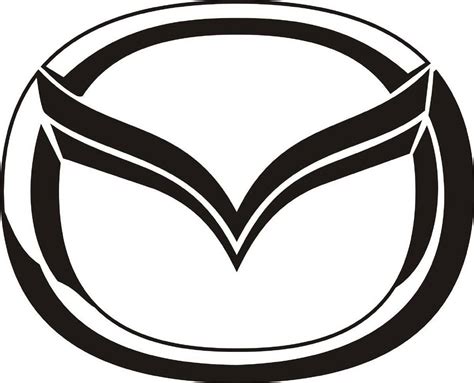 Black Mazda Logo - LogoDix