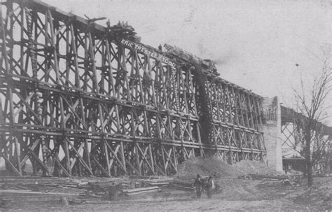 Vintage Photographs of the Incredible Railroad Bridges With Timber Trestles From the 19th and ...