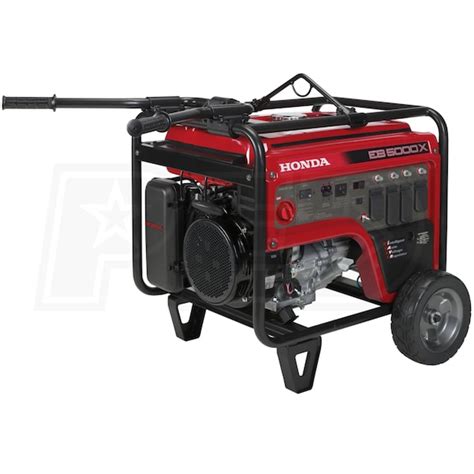 Honda EB5000XK3AN EB5000X - 4500 Watt Portable Industrial Generator w ...