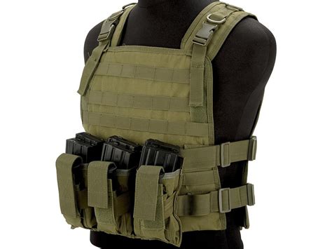 Matrix 600D MOLLE Plate Carrier Tactical Package with Hydration Carrier (Color: OD Green) - Hero ...