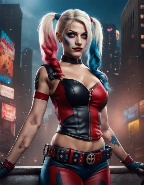 Alexa Bliss as Harley Quinn by firesandflames on DeviantArt