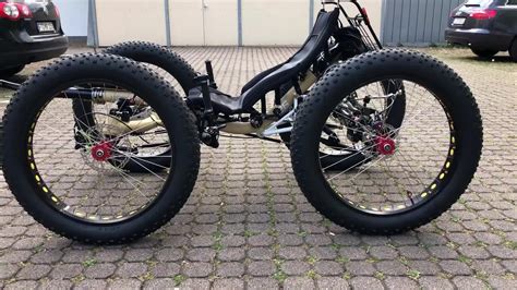 Fat Tire Recumbent Electric Trike