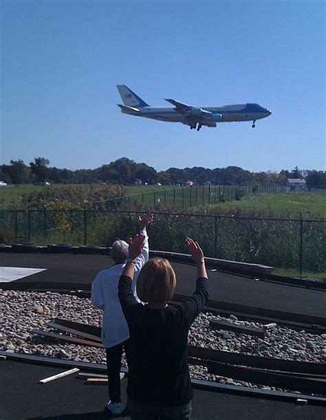 Air Force One landing at ALB | All Over Albany