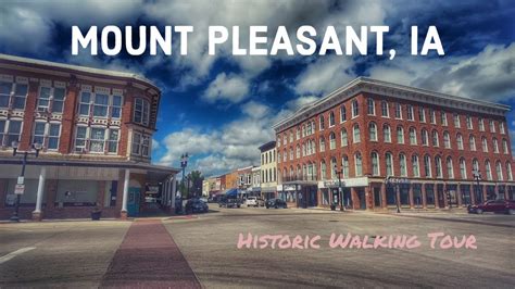 Mount Pleasant, Iowa: A Walking Tour of the City's Historic District - YouTube