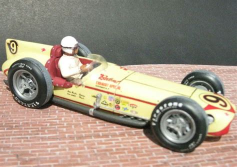 Yellow Toy Race Car with Driver | Indy 500 Model