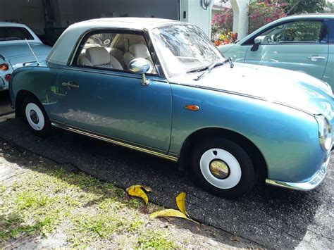 1991 NISSAN FIGARO CONVERTIBLE,CUSTOM PAINT,RUST FREE,FLORIDA CAR,NEW ...