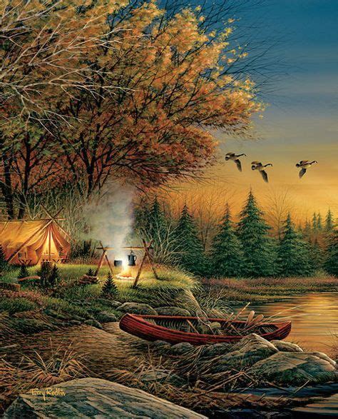 Terry Redlin ~ Cabin Basics | Outdoor art, Cabin art, Beautiful landscapes