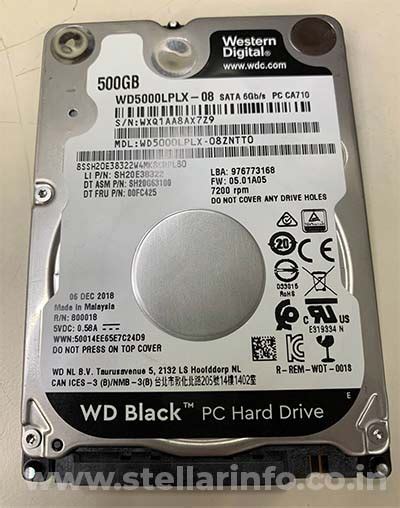 How To Recover Data From WD Black Hard Drive - WD Hard Drive