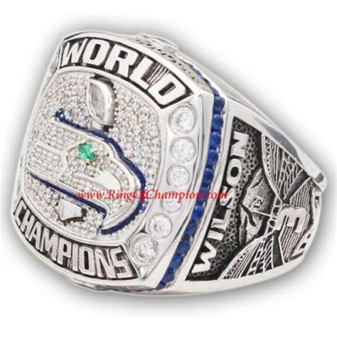 2013 Seattle Seahawks Super Bowl XLVIII 12th Men Championship Ring ...