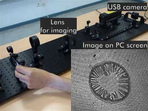 Fresnel Diffraction Experiment 7 : Fourier optics strioscopy - YouTube