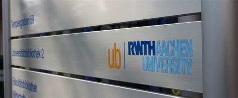 University Library - RWTH AACHEN UNIVERSITY University Library RWTH Aachen University - English