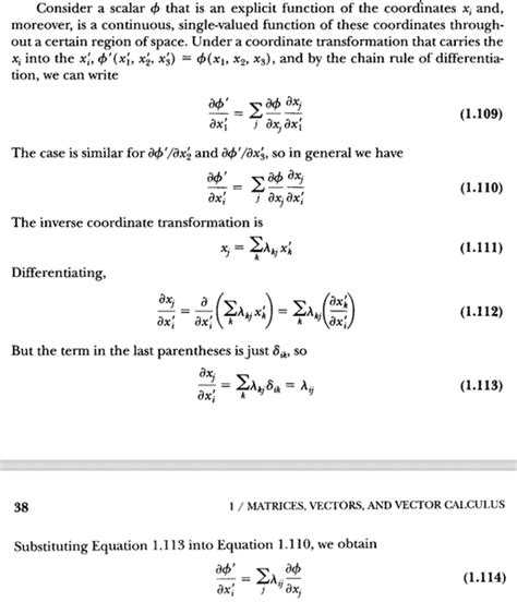 Kronecker Delta and Gradient Operator