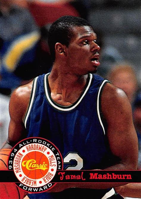 Jamal Mashburn basketball card (Kentucky Wildcats) 1994 Classic Rookie #12