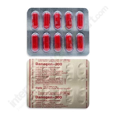 Buy Danazol 200mg Capsules Online | IDM