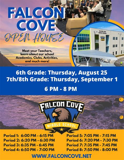 Falcon Cove Open House – The Falcon