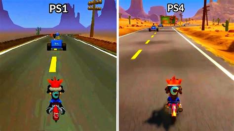 Crash Bandicoot N. Sane Trilogy - PS4 vs PS1 Graphics Comparison (Crash Bandicoot 3 - Level 8 ...